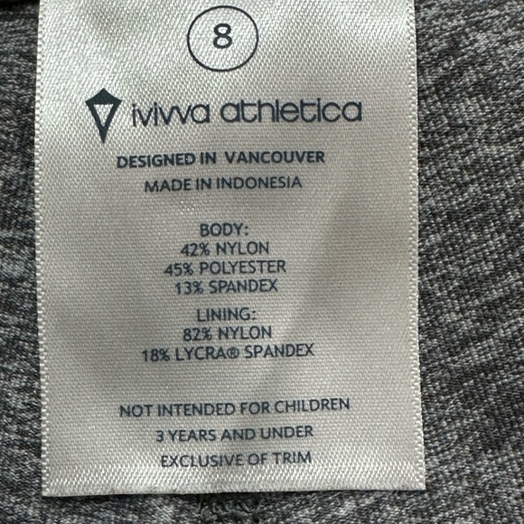 🌟NWOT🌟 ivivva athletica: Girls Pants-Size 8 - Picture 2 of 9